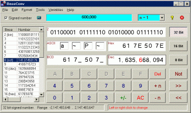 Baseconv Screenshot